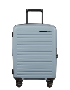 Valise cabine extensible 55 cm Samsonite Restackd Fog Blue, référence 150702-9844