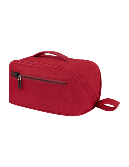 Trousse de toilette American Tourister Cloudrider Astral Red, vue de trois quarts