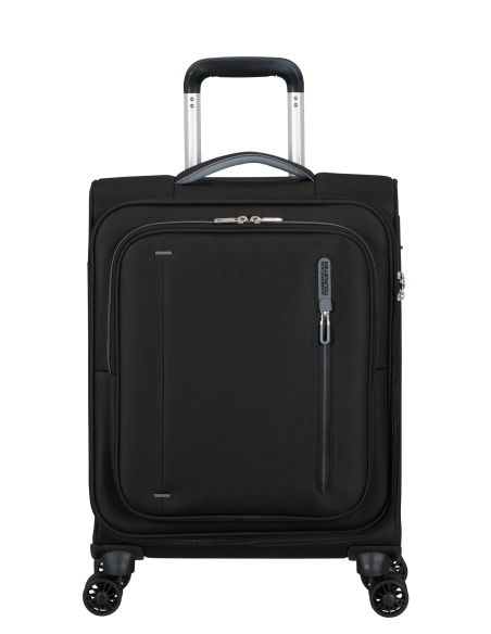 Valise cabine 55 cm 35 litres American Tourister Cloudrider Jet Black, référence 157364-1465