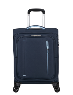 Valise cabine 55 cm 35 litres American Tourister Cloudrider Sky Navy, référence 157364-9486