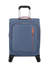 Valise cabine extensible 55 cm American Tourister Cloudrider Stone Blue, référence 157365-E612