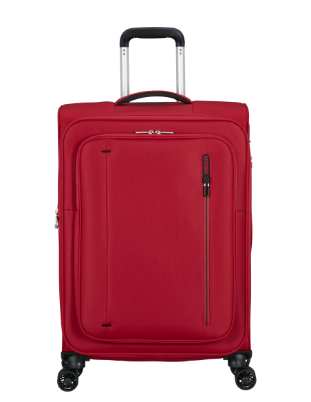 Valise soute extensible 67 cm American Tourister Cloudrider Astral Red, référence 157366-0424