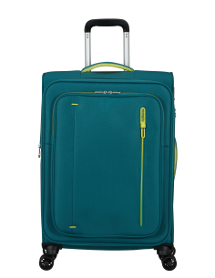 Valise soute extensible 67 cm American Tourister Cloudrider Misty Teal, référence 157366-D834