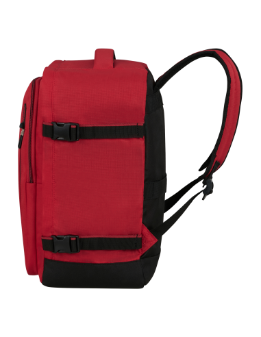 Sac à dos cabine 40 cm American Tourister Cloudrider Astral Red, vue de profil