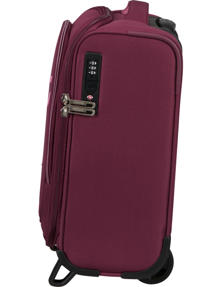 Valise sous-siège 2 roues 40 cm American Tourister Cloudrider Iced Berry, vue de profil