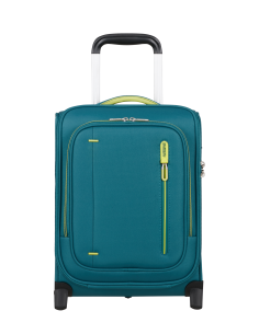 Valise sous-siège 2 roues 40 cm American Tourister Cloudrider Misty Teal, référence 160427-D834
