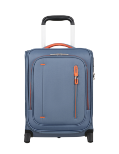 Valise sous-siège 2 roues 40 cm American Tourister Cloudrider Stone Blue, référence 160427-E612