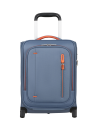 Valise sous-siège 2 roues 40 cm American Tourister Cloudrider Stone Blue, référence 160427-E612