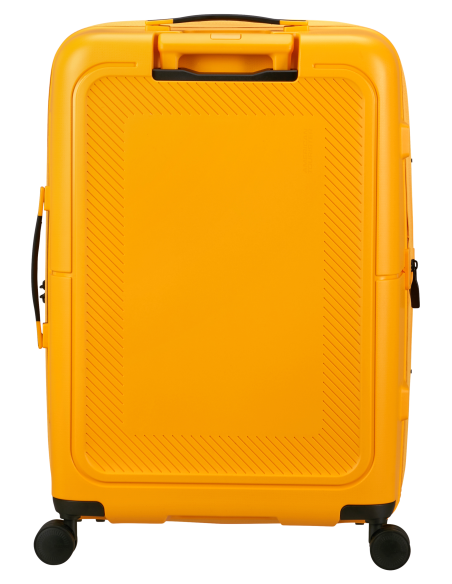 Valise soute extensible 67 cm American Tourister DashPop Jaune Or, vue arrière