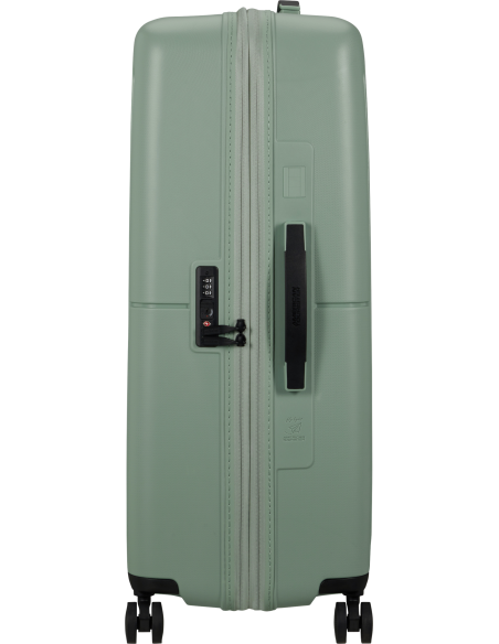 Valise soute extensible 77 cm American Tourister DashPop Iceberg Green, vue de profil