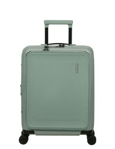 Valise cabine Easy Access 55 cm American Tourister DashPop Iceberg Green, référence 153871-A580