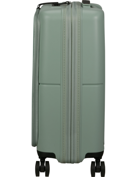 Valise cabine Easy Access 55 cm American Tourister DashPop Iceberg Green, vue de profil