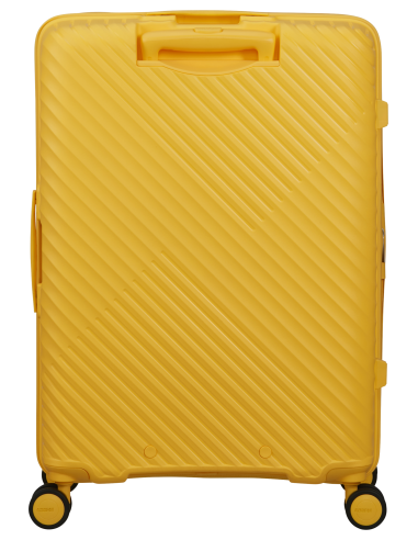 Valise soute extensible 68 cm American Tourister Diablast Digital Yellow, vue arrière