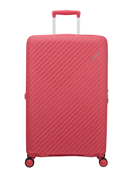 Valise soute extensible 78 cm American Tourister Diablast Pink Glitch, référence 159576-A945