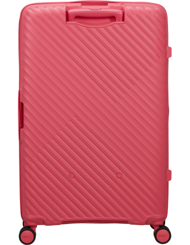 Valise soute extensible 78 cm American Tourister Diablast Pink Glitch, vue arrière