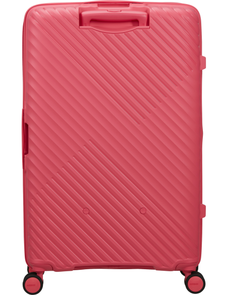 Valise soute extensible 78 cm American Tourister Diablast Pink Glitch, vue arrière