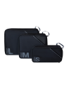 3 organisateurs Packing Cubes American Tourister Noir/Gris, référence 159211-1062