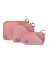 3 organisateurs Packing Cubes American Tourister Pink/Mauve, référence 159211-A919