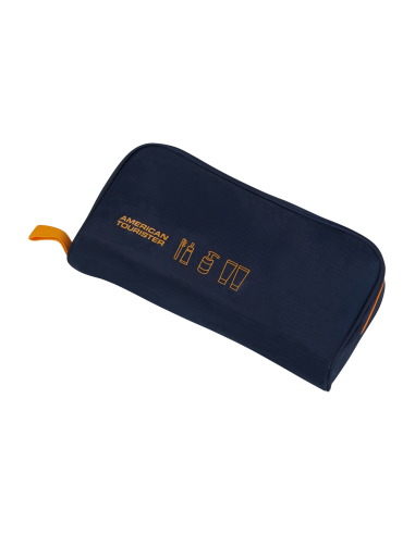 5 pochettes Packing Organisers American Tourister Navy/Orange, poche pour câbles