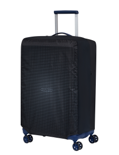 Housse valise M Luggage Cover American Tourister Noir/Gris, référence 159212-1062