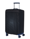 Housse valise M Luggage Cover American Tourister Noir/Gris, référence 159212-1062