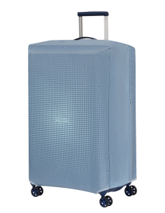 Housse valise L Luggage Cover American Tourister Stone Blue/Blue, référence 159213-A922