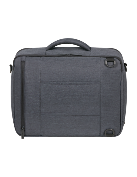 Sac cabine 3-Way 15,6 pouces American Tourister At Work Nxt Grey Melange, vue arrière