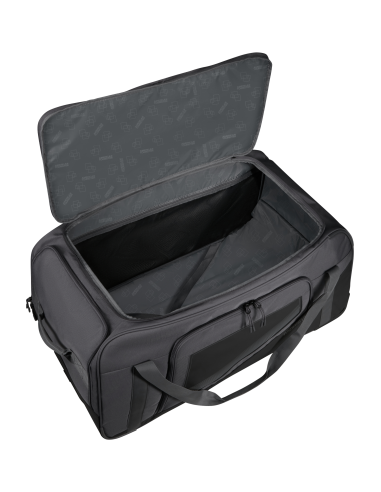 Sac de voyage 2 roues 77 cm American Tourister City Racer Noir, compartiment principal ouvert