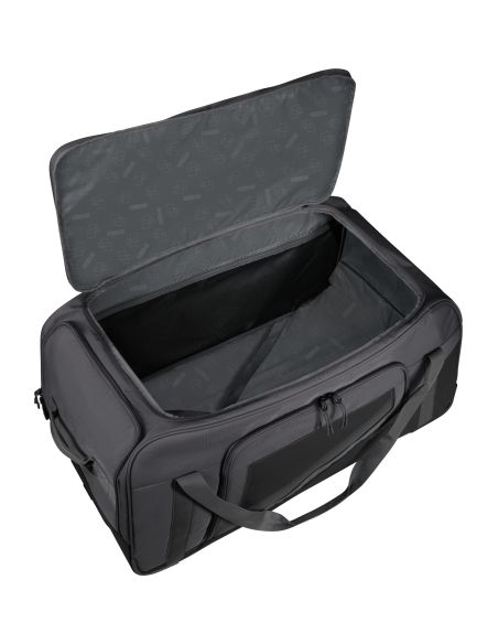 Sac de voyage 2 roues 77 cm American Tourister City Racer Noir, compartiment principal ouvert