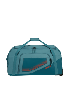 Sac de voyage 2 roues 77 cm American Tourister City Racer Pétrole, réf. 156134-4828