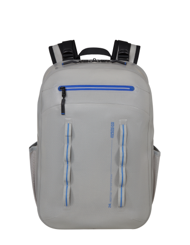 Sac à dos ordinateur 15,6 pouces American Tourister Colourdry Glacial Silver, réf. 161284-5423