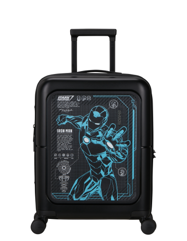 Valise cabine extensible 55 cm American Tourister Dashpop Marvel Iron Man, référence 153857-5057
