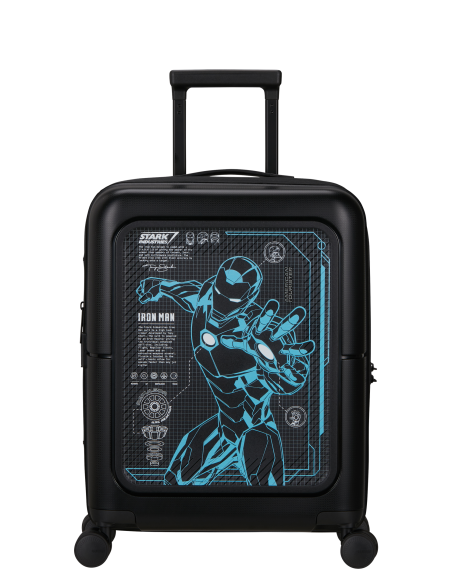 Valise cabine extensible 55 cm American Tourister Dashpop Marvel Iron Man, référence 153857-5057