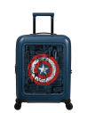 Valise cabine extensible 55 cm American Tourister Dashpop Marvel Capt America Shield, référence 153857-5292