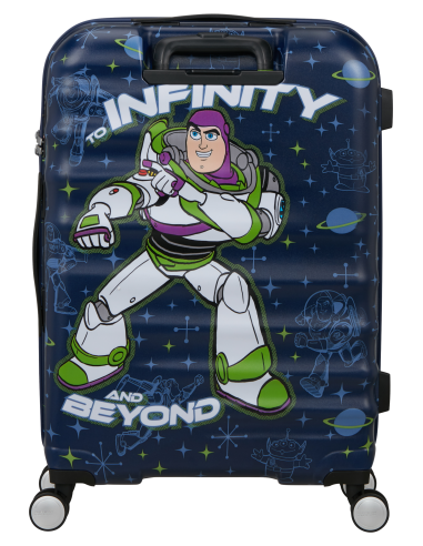 Valise soute 67 cm American Tourister Disney Wavebreaker Buzz Lightyear, vue arrière