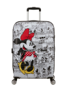Valise soute 67 cm American Tourister Disney Wavebreaker Minnie Comics White, référence 152581-7484