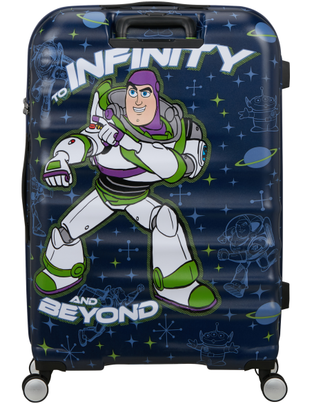 Valise soute 77 cm American Tourister Disney Wavebreaker Buzz Lightyear, vue arrière