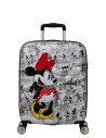 Valise cabine 55 cm American Tourister Disney Wavebreaker Minnie Comics White, référence 152579-7484