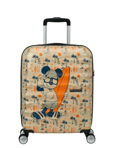 Valise cabine 55 cm American Tourister Disney Wavebreaker Mickey Super Surfer, référence 152579-A784