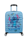Valise cabine 55 cm American Tourister Disney Wavebreaker Stitch Universe, référence 152579-B058