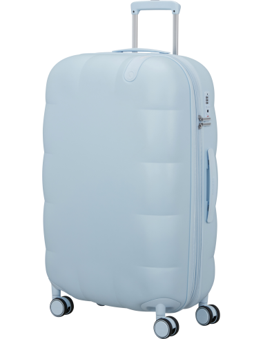 Valise soute extensible 77 cm American Tourister Dreami Blue Dream, vue de trois quarts
