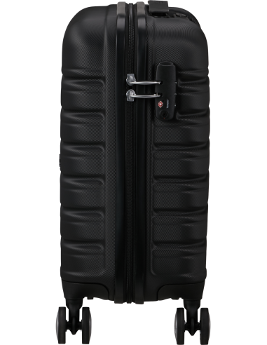 Valise sous-siège 45 cm American Tourister Flashline Shadow Black, vue de profil