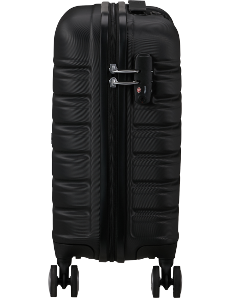 Valise sous-siège 45 cm American Tourister Flashline Shadow Black, vue de profil