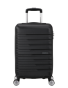 Valise cabine 55 cm largeur 35 cm American Tourister Flashline Shadow Black, référence 153340-0614