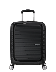 Valise cabine Easy Access 55 cm American Tourister Flashline Shadow Black, référence 153341-0614