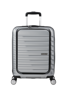 Valise cabine Easy Access 55 cm American Tourister Flashline Sky Silver, référence 153341-6260