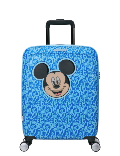 Valise cabine 55 cm American Tourister Funlight Disney Mickey Lenticular Blue, référence 122089-A638