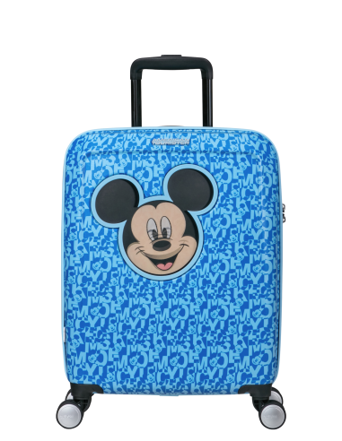 Valise cabine 55 cm American Tourister Funlight Disney Mickey Lenticular Blue, référence 122089-A638