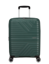 Valise cabine extensible 55 cm American Tourister Flytwist Afterdark Pine, référence 155265-B319