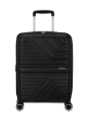 Valise cabine extensible 55 cm American Tourister Flytwist Shadow Black, référence 155265-0614